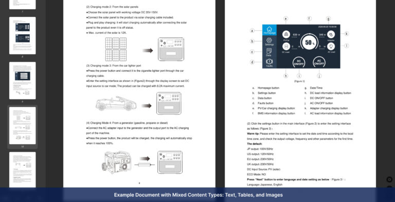 OCR and Document Processing example